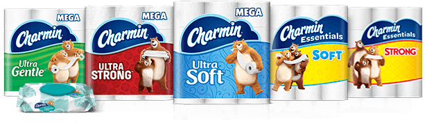 Comprar Según Producto - Charmin Essentials Soft 12 Huge Rolls (691x183), Png Download