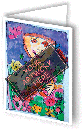 Armadaleprimary Greeting Card - Greeting Card (400x513), Png Download