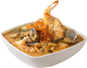 Cazuela De Mariscos Png - Delicias (451x275), Png Download