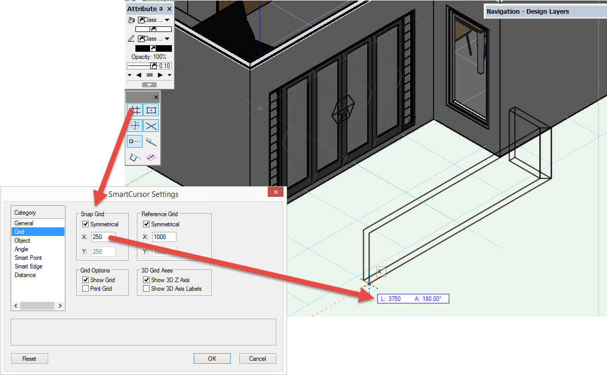 If You Double-click On The Snap To Grid You Will See - Diagram (1226x742), Png Download