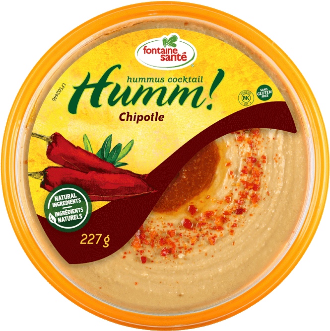 Previous - Fountain Of Health Hummus Cocktail Roasted Red Peppers (675x675), Png Download