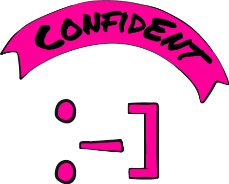 Confident - Portable Network Graphics (470x377), Png Download