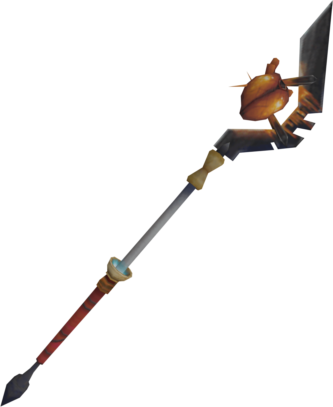 Dark Magic Staff (1169x1430), Png Download