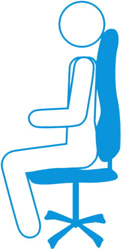 Sit - Office Chair (334x510), Png Download