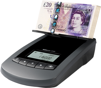 Safescan 6155 Cash Counter *free Upgrade To The Safescan - Banknote Counter Banknote Euro Dollar Counting Banknote (350x350), Png Download