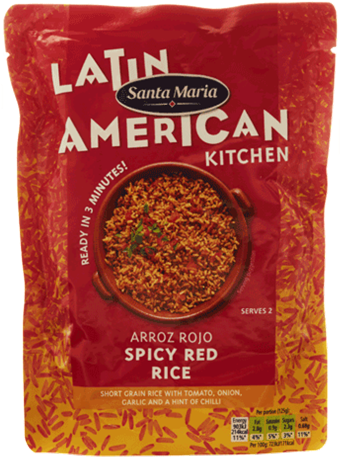 Arroz Rojo Spicy Red Rice Png8 - Santa Maria Spicy Refried Beans (960x960), Png Download