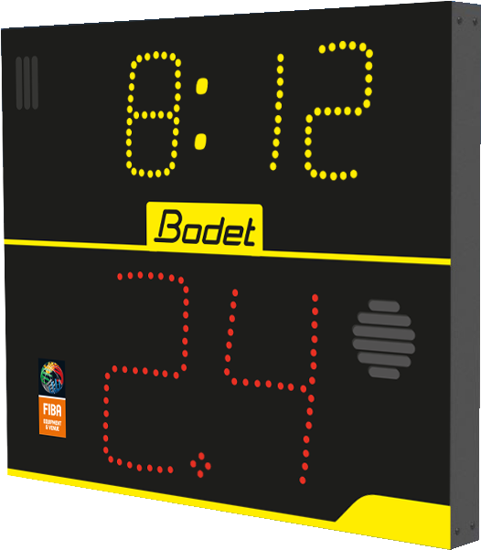Bodet - Basketball Shotclock - - Basketball (762x702), Png Download