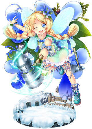 Portrait 115502 - フラワー ナイト ガール オリーブ (329x467), Png Download