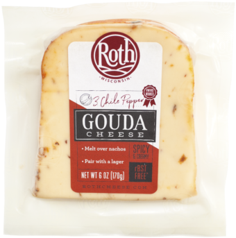 The Most Flavorful Gouda You'll Ever Love - Emmi Roth (374x374), Png Download