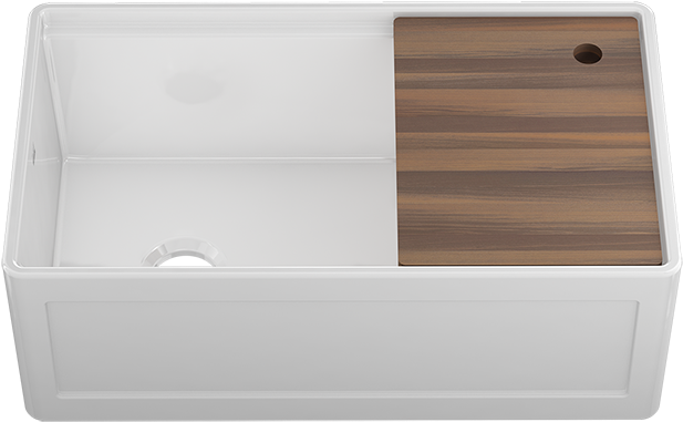 Fira 093319 - Home Refinements - Évier Cuisine Sous Plan Tablier (848x570), Png Download