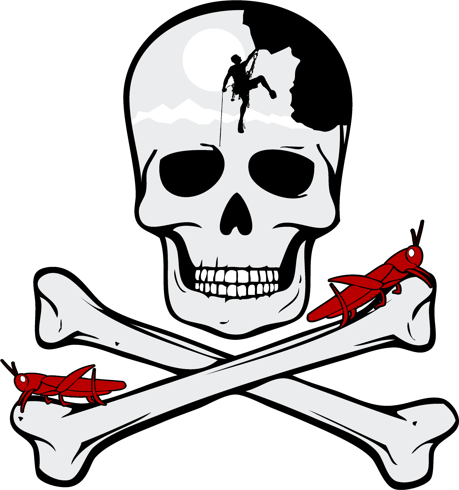 After Living On The Wall For One Week With No Physical - Pirate Bones (3508x2480), Png Download