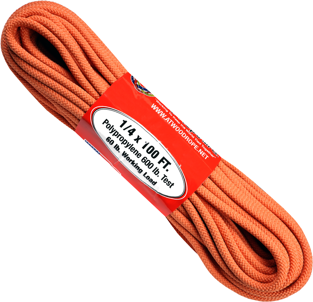 1/4 X 100ft - Orange (1200x1200), Png Download