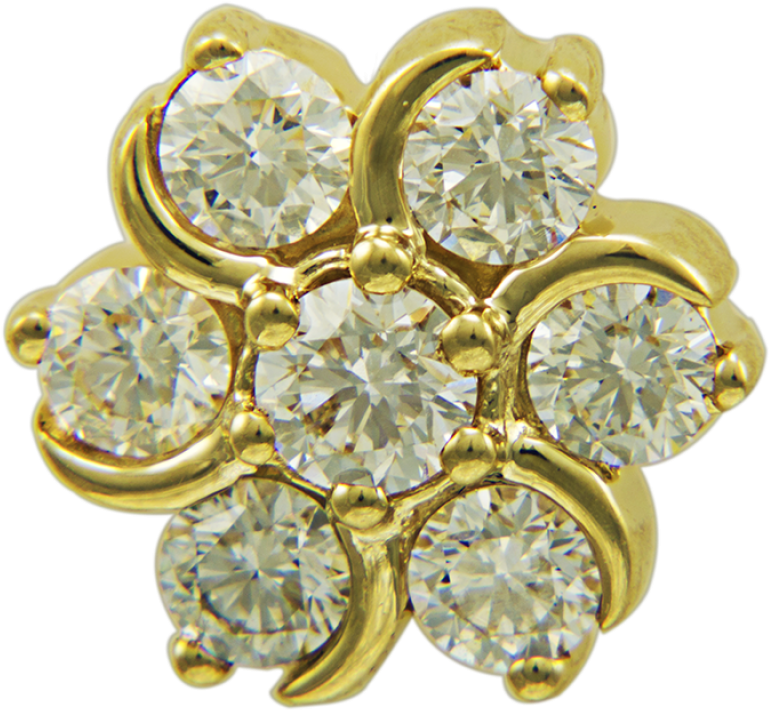 Nakshathra Diamond Stud - Gemstone (800x800), Png Download