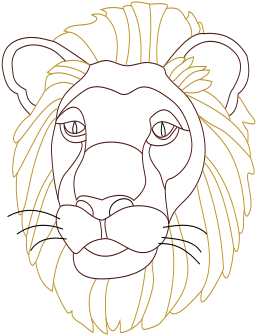 Free Lions Head - Illustration (800x800), Png Download