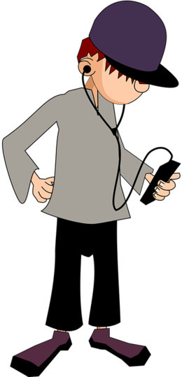 Clothing Clipart Theft Robbery Burglary Thief Png - ตัว การ์ตูน เด็ก ช่าง (260x539), Png Download