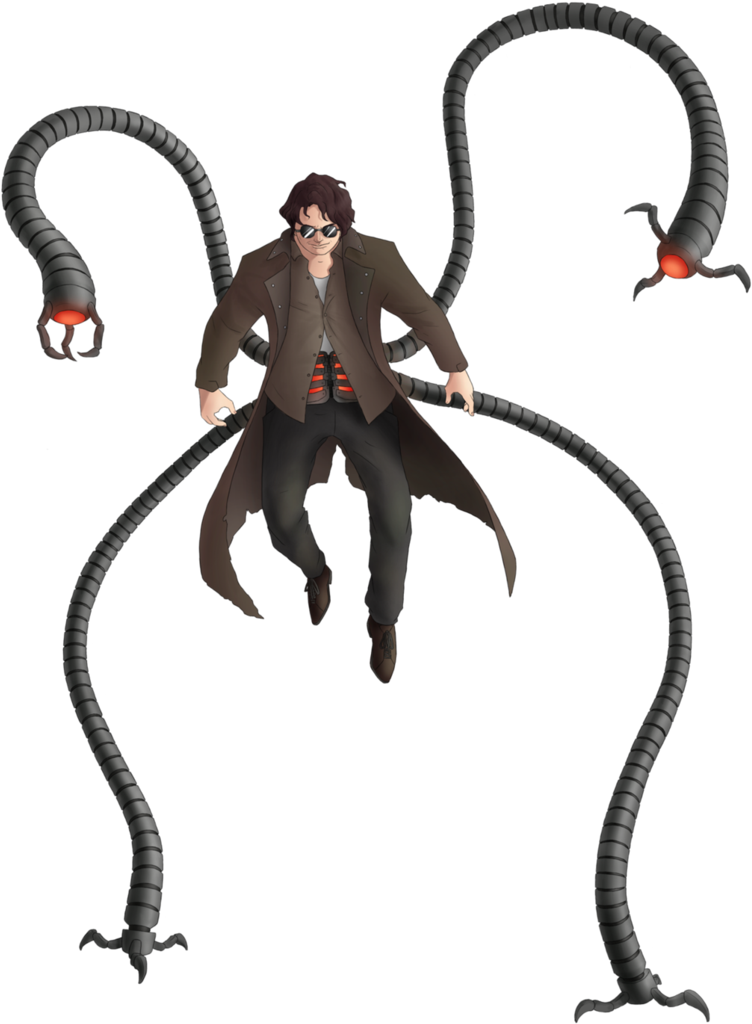 003 Doctor Octopus By Https - Doctor Octopus Spiderman Png (765x1044), Png Download