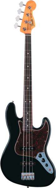 Fender '60s Jazz Bass Rosewood Fingerboard Black - Fender Jazz Bass American Deluxe Iv (600x600), Png Download