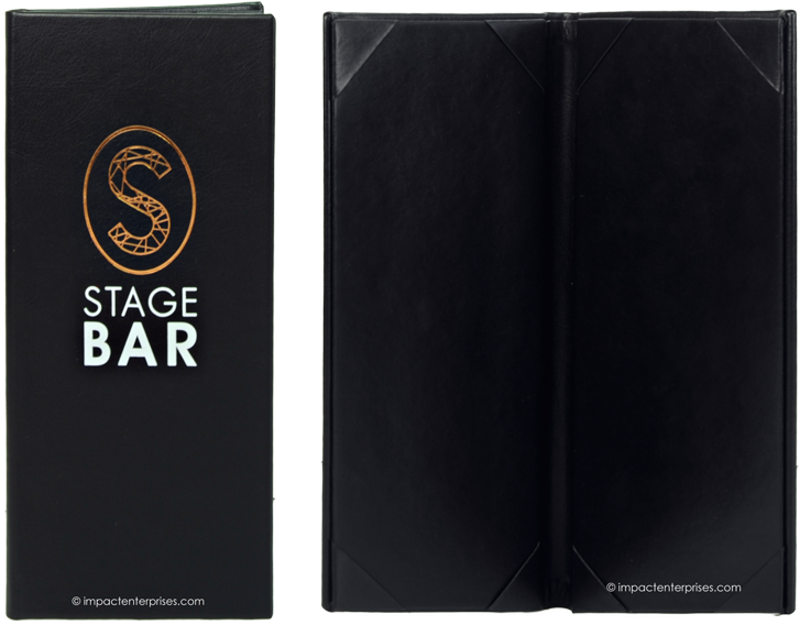 Leather Drink Menu, Stage Bar - Menu (836x600), Png Download