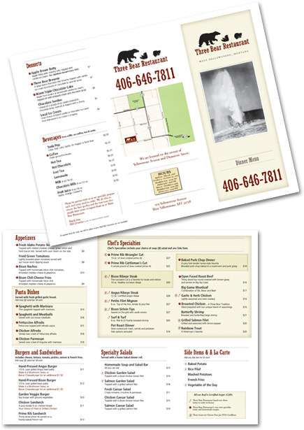 Click Here To View A Pdf Of Our Dinner Menu - Dinner (559x696), Png Download