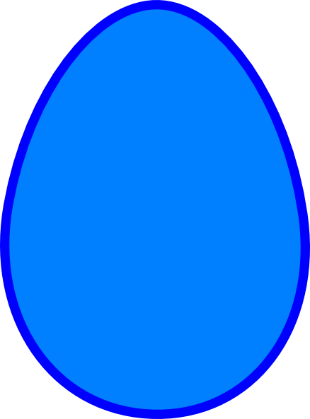 Egg Svg Clip Arts 438 X 593 Px (438x593), Png Download