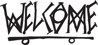 Welcome Skateboards Tasmanian Angel - Welcome Skateboards Scrawl Skateboard Sticker 18cm (533x800), Png Download