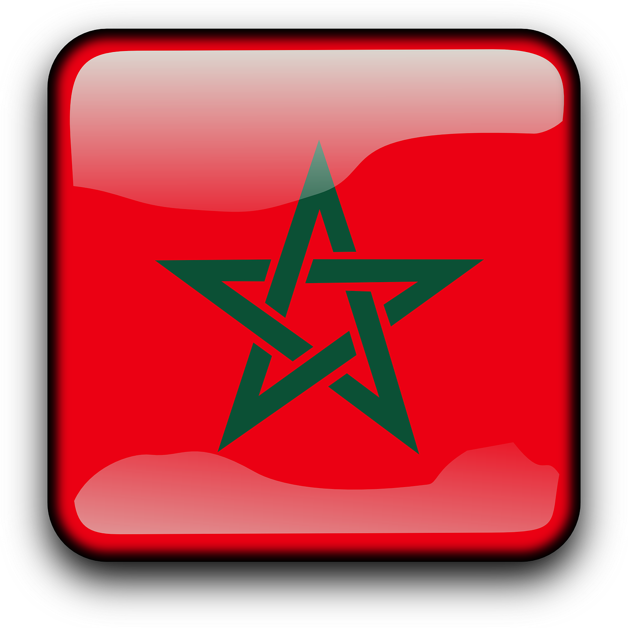 Ma Star Flag Png Images - Portable Network Graphics (600x600), Png Download