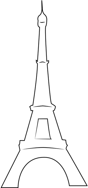 Бесплатные Фото На Pixabay - Simbolo De La Torre Eiffel (360x720), Png Download