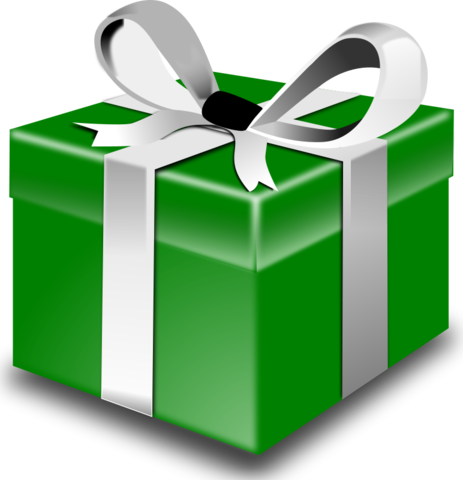 1 - Present Clip Art (463x480), Png Download