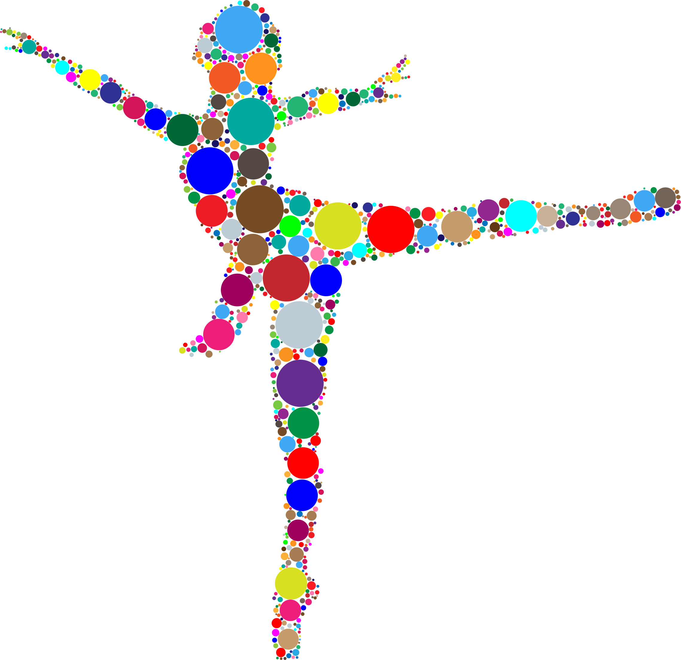 This Free Icons Png Design Of Colorful Ballet Dancer (2276x2206), Png Download