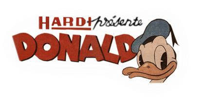 Donald Hardi Presente - Cartoon (544x250), Png Download