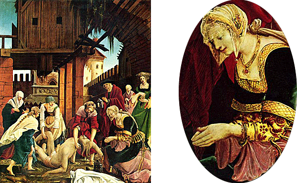 Altdorfer, Deposición Del Cuerpo De San Sebastián - Recover The Body Of St. Sebastian (600x369), Png Download