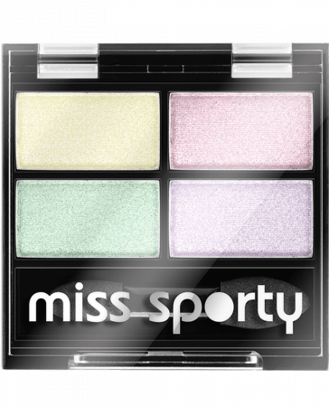 Unicorn Swag - Miss Sporty Eyeshadow Quad (364x450), Png Download