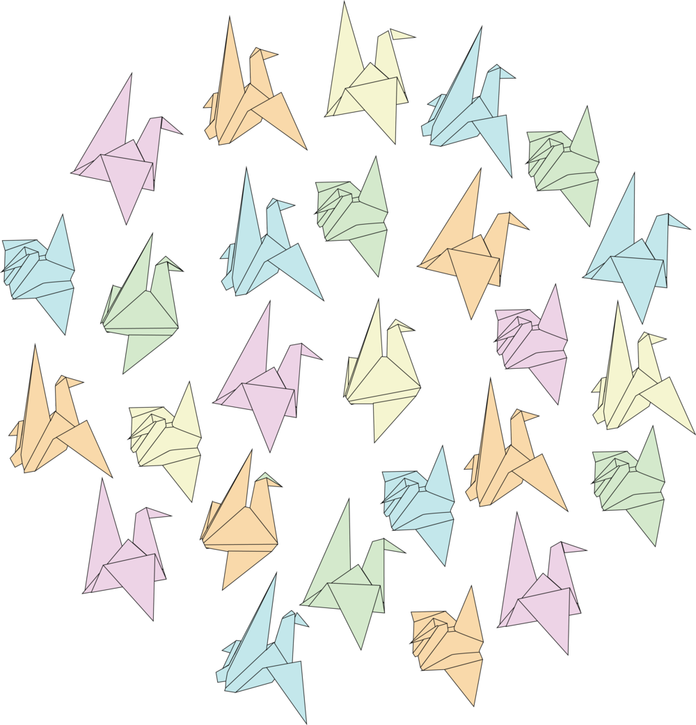 Crane Circle (1000x1042), Png Download