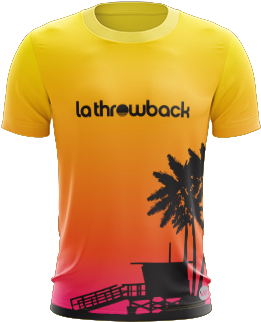 Throwback Sunset Jersey - Shirt (400x400), Png Download