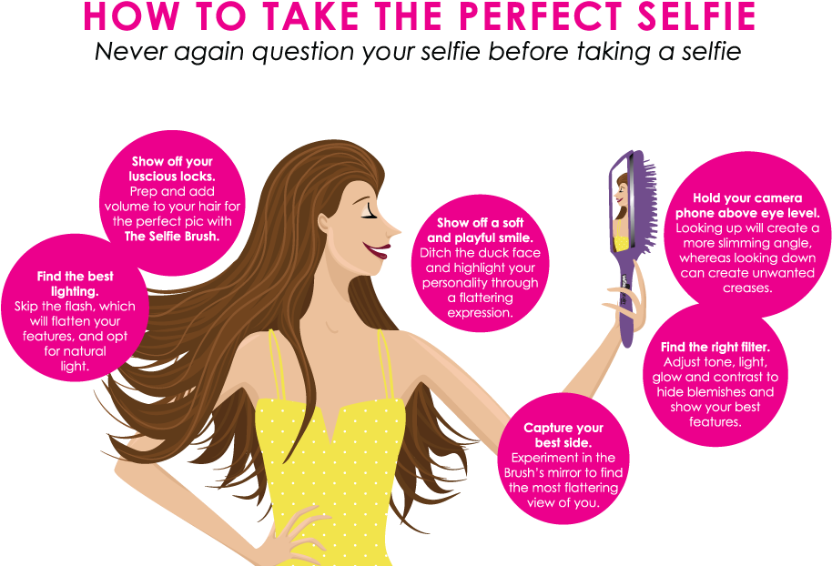 The Selfie Brush Is Here - Selfie Brush (960x691), Png Download