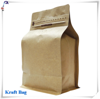 Food Grade Kraft Paper Flat Bottom Pouch With Window - Bag (350x348), Png Download