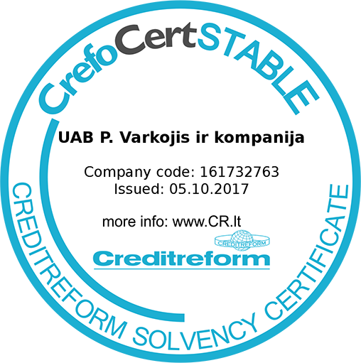 Crefocertstable Stamp En - Creditreform (508x511), Png Download