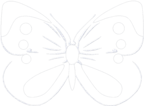 Black-white Butterflies - Desenhos De Borboletas Para Colorir (500x375), Png Download