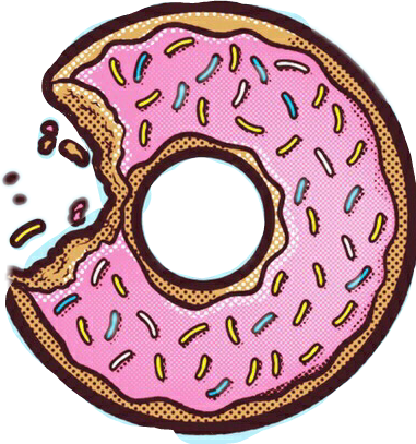 Dona De Los Simpson Png (381x407), Png Download