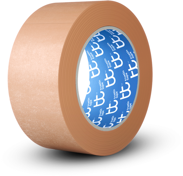 Kraft Paper Packaging Tape - Box-sealing Tape (1200x795), Png Download