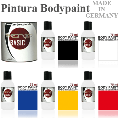 Pintura Aerografia Bodypaint Senjo - Senjo Color Senjo-color Basic Bodypaint 75ml - Pink (400x400), Png Download