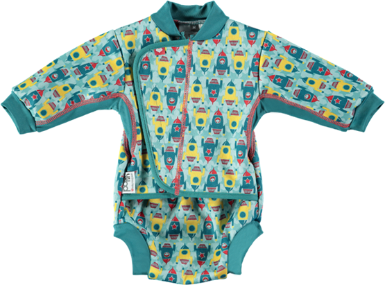 Pop In Stage 1 Rocket Bib (newborn-6 Months) (555x411), Png Download