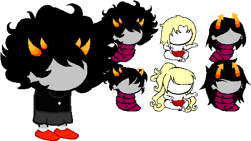 Are Little Tiny Baby Version Of Seer Of Space And Prince - Cartoon (1000x300), Png Download