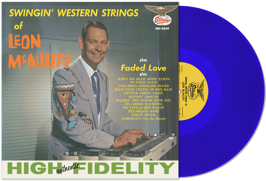 Swingin Western Strings Of Leon Mcauliff - The Swingin' Western Strings Of Leon Mcauliff (900x900), Png Download
