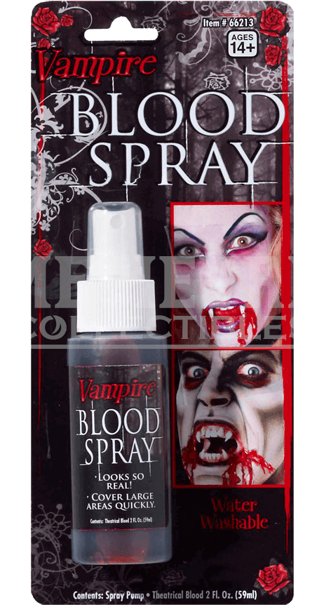 Vampire Blood Spray - Theatrical Horror Halloween Fake Blood Spray (865x865), Png Download