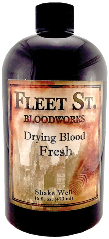 Fleet Street Bloodworks Drying Blood (500x500), Png Download