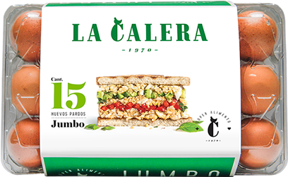 Huevos Pardos Jumbo - Huevos Calera (500x250), Png Download