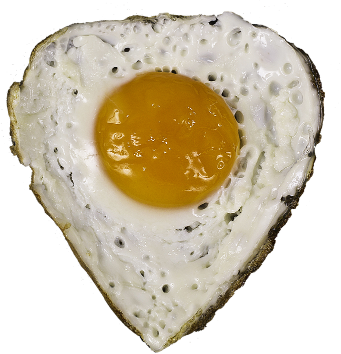 Related Wallpapers - Egg Heart Shape Png (694x720), Png Download