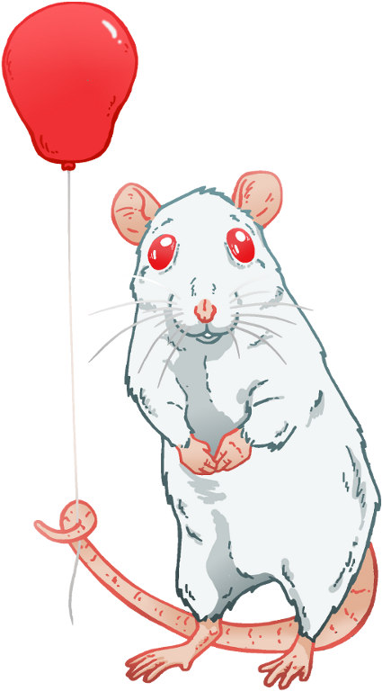 Rat Clipart Group Rat - Lab Rat Birthday (500x788), Png Download
