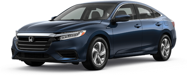 Honda Insight - 2019 Honda Insight Cosmic Blue (786x403), Png Download